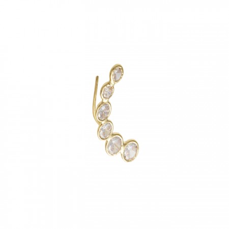 PENDIENTE ESCALADOR EN ORO DE 18 QUILATES