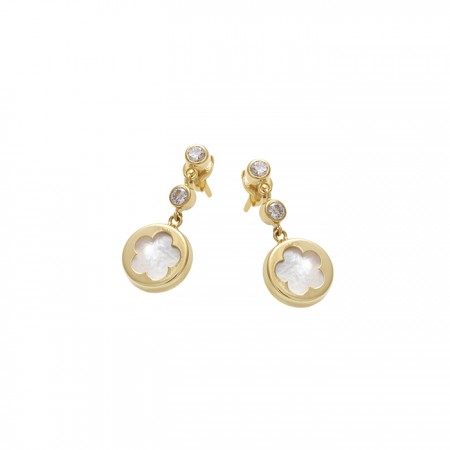 PENDIENTES EN ORO DE 18 QUILATES