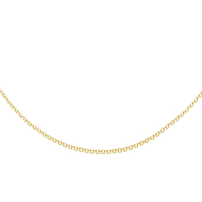 CADENA EN ORO DE 18 QUILATES MACIZA 45 CM