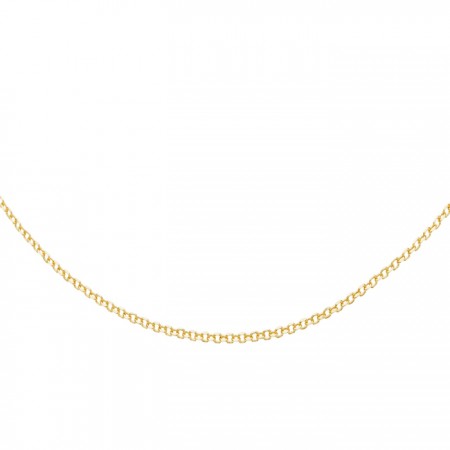 CADENA EN ORO DE 18 QUILATES MACIZA 60 CM