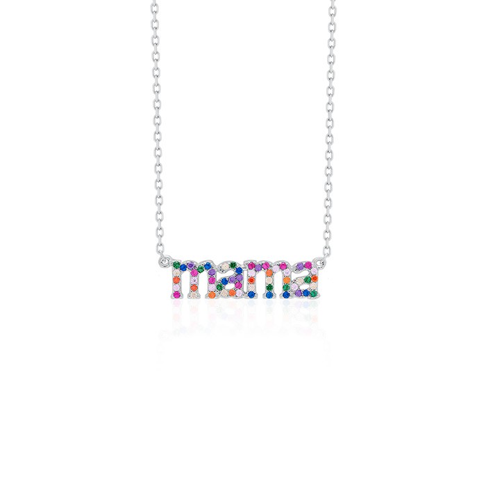 GARGANTILLA EN PLATA MAMA