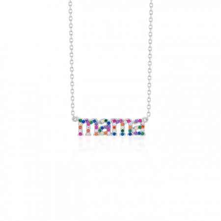 GARGANTILLA EN PLATA MAMA