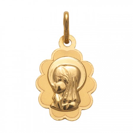 MEDALLA EN ORO DE 18 QUILATES