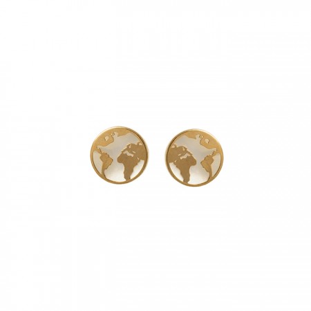 PENDIENTES EN ORO DE 9 QUILATES MUNDO