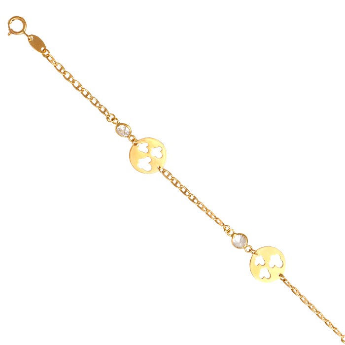 PULSERA INFANTIL EN ORO DE 18 QUILATES