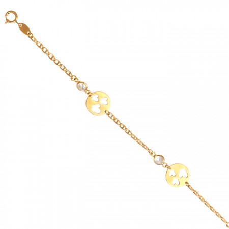 PULSERA INFANTIL EN ORO DE 18 QUILATES