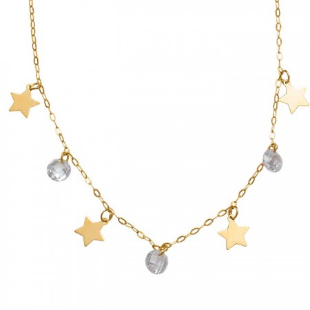 GARGANTILLA EN ORO DE 18 QUILATES