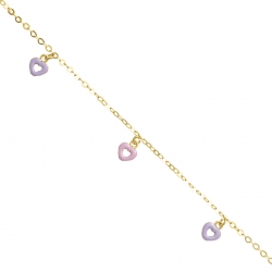 PULSERA INFANTIL EN ORO DE 9 QUILATES