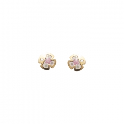 PENDIENTES INFANTILES EN ORO DE 18 QUILATES