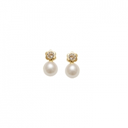 PENDIENTES INFANTILES EN ORO DE 18 QUILATES