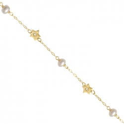 PULSERA INFANTIL EN ORO DE 18 QUILATES