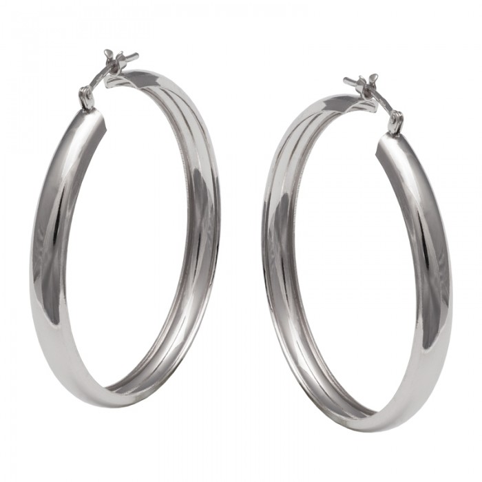 PENDIENTES TIPO ARO EN PLATA DE 1ª LEY