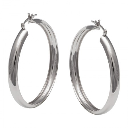 PENDIENTES TIPO ARO EN PLATA DE 1ª LEY