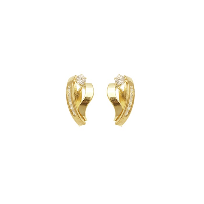 PENDIENTES EN ORO DE 18 QUILATES