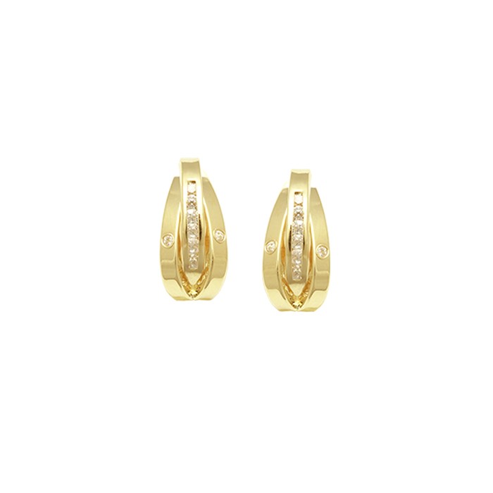 PENDIENTES EN ORO DE 18 QUILATES