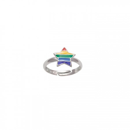 ANILLO INFANTIL PLATA ESTRELLA