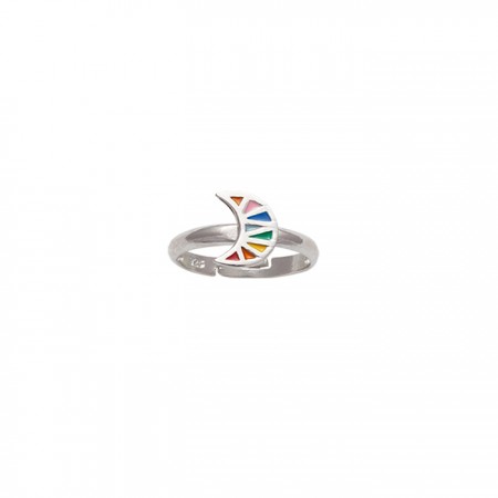 ANILLO INFANTIL PLATA LUNA