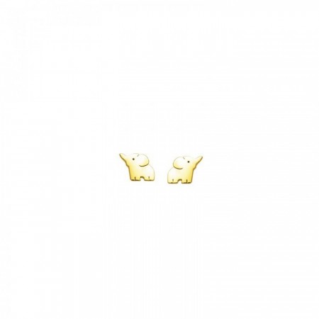 PENDIENTES INFANTILES EN PLATA CHAPADA DE 1ª LEY