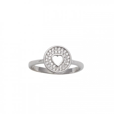 ANILLO EN PLATA DE 1ª LEY