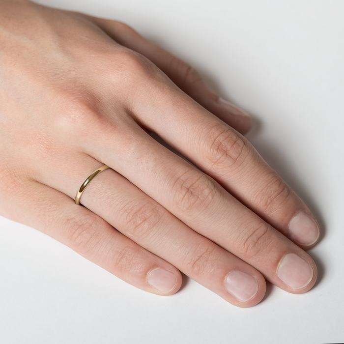 ALIANZA DE BODA EN ORO AMARILLO DE 9 QUILATES 2