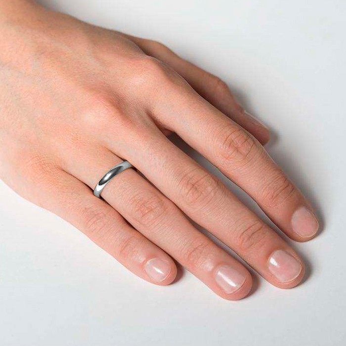 ALIANZA DE BODA EN ORO BLANCO