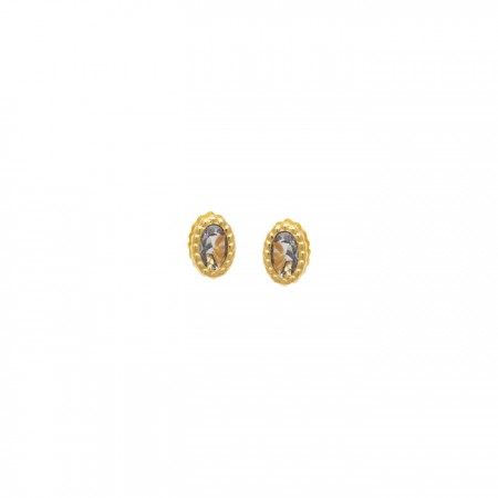 PENDIENTES DE ORO DE CIRCONITAS