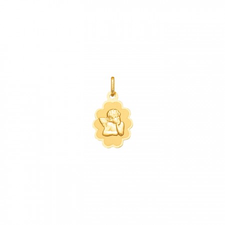 MEDALLA EN ORO ÁNGEL