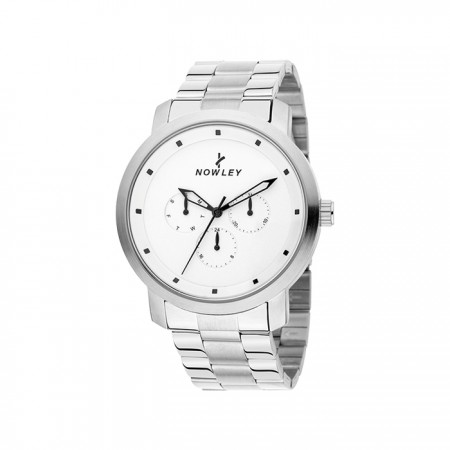 RELOJ NOWLEY PLATEADO 8-5940-0-2