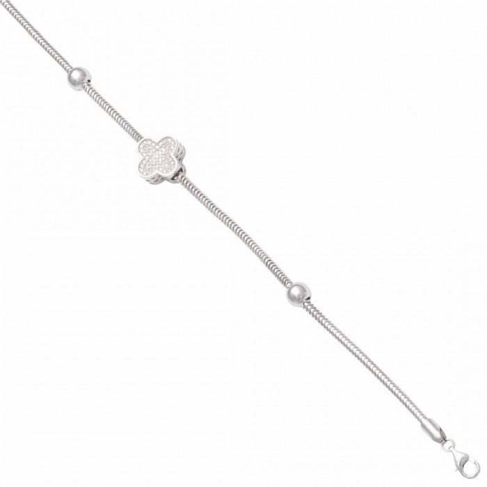 PULSERA CHARM FORMA TRÉBOL