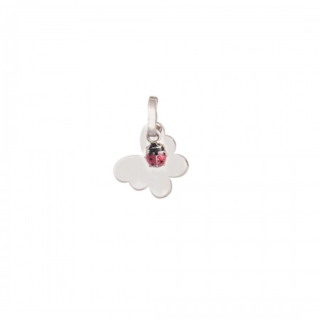 COLGANTE DE MARIPOSA CON MARIQUITA COLGANTE