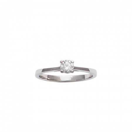 ANILLO TIPO SOLITARIO CON DIAMANTE