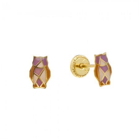 PENDIENTES EN ORO DE 18 QUILATES