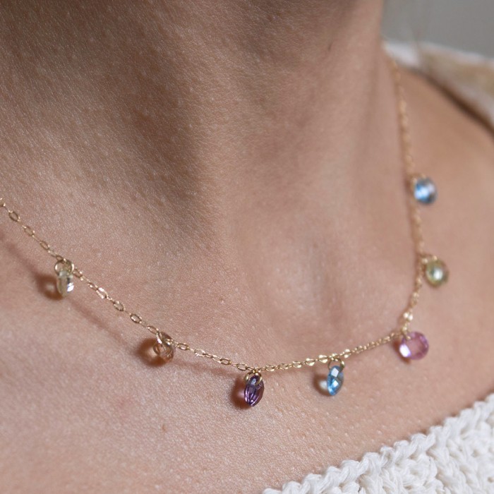 GARGANTILLA EN ORO DE 18 QUILATES