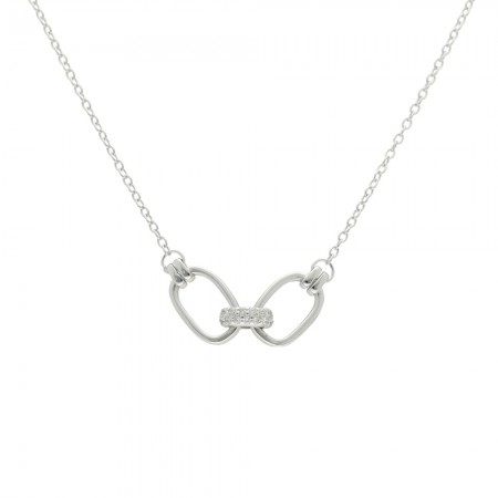 GARGANTILLA PLATA FORMA DE CADENA