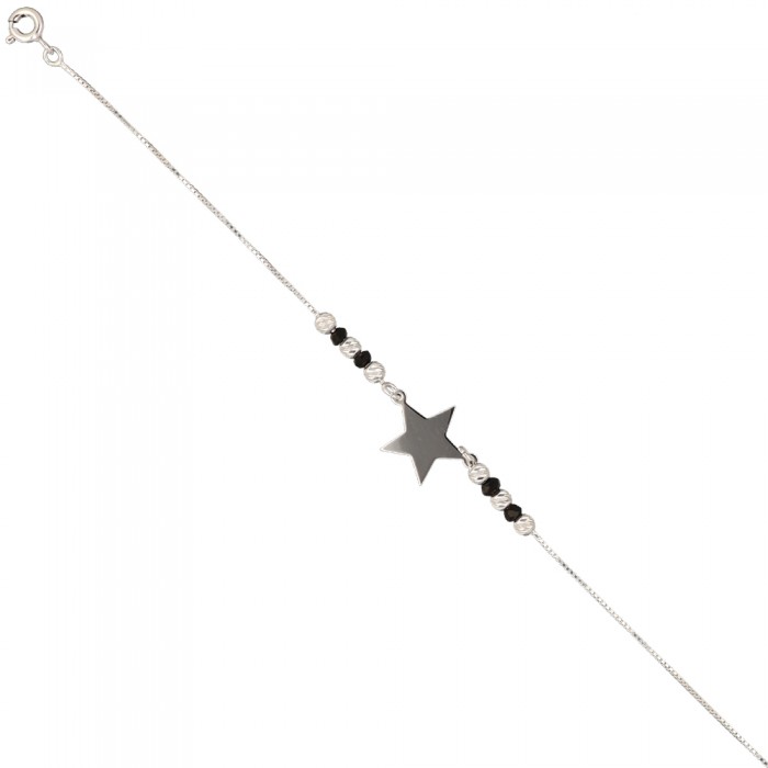 PULSERA PLATA ESTRELLA