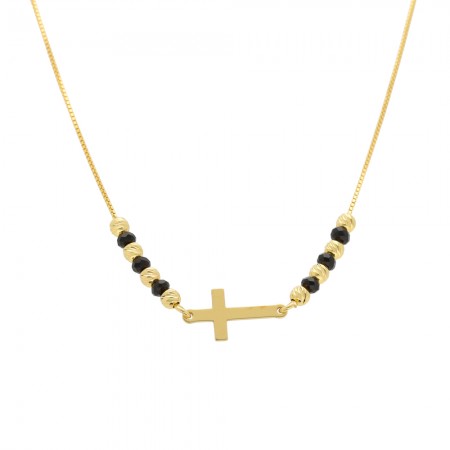 GARGANTILLA PLATA CRUZ