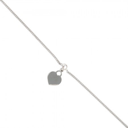 PULSERA EN PLATA CORAZÓN