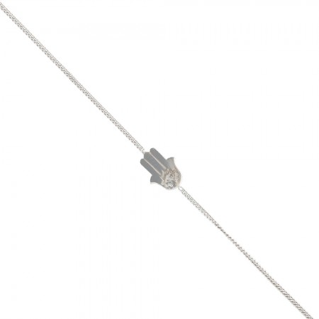 PULSERA PLATA MANO DE FÁTIMA