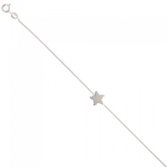 PULSERA EN PLATA ESTRELLA