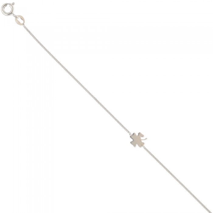 PULSERA EN PLATA TRÉBOL