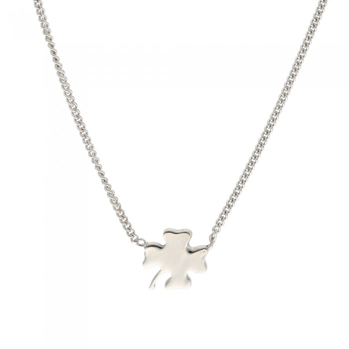 GARGANTILLA PLATA TRÉBOL