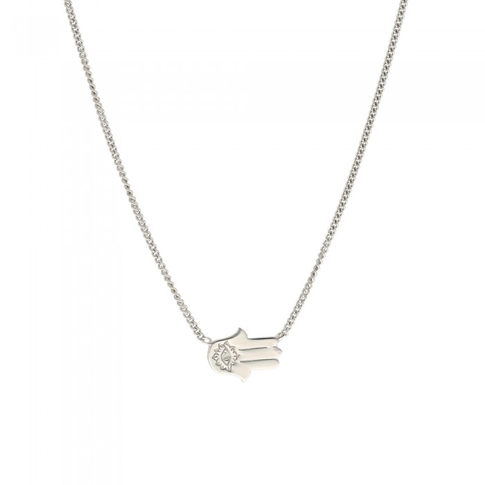 GARGANTILLA PLATA MANO DE FÁTIMA