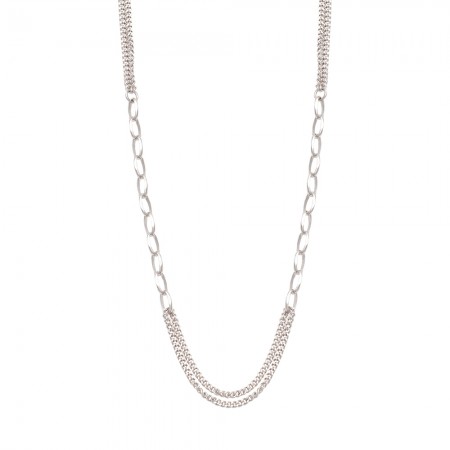 GARGANTILLA EN PLATA CADENAS