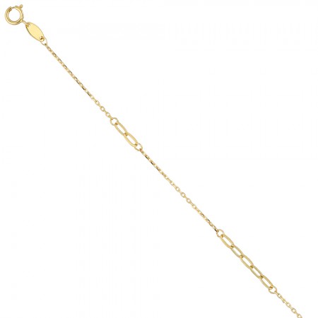 PULSERA EN ORO ESLABONES