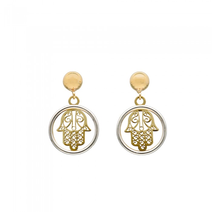 PENDIENTES LARGOS MANO FATIMA