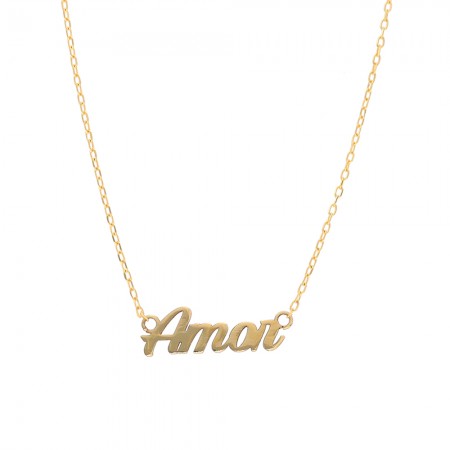 GARGANTILLA ORO AMOR