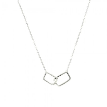 GARGANTILLA EN PLATA RECTÁNGULOS