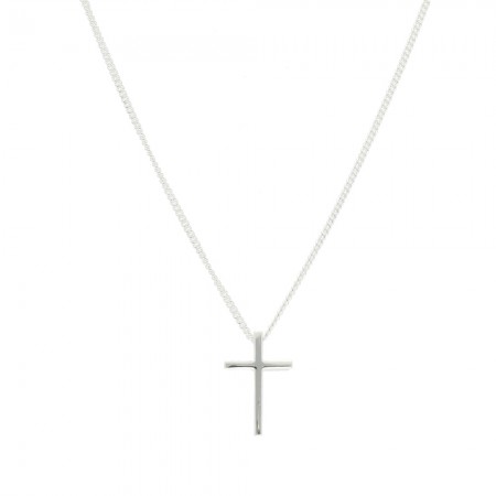 GARGANTILLA EN PLATA CRUZ