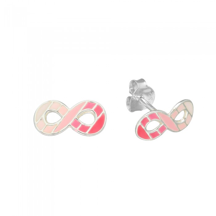 PENDIENTES INFANTILES EN PLATA INFINITO