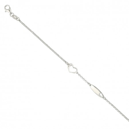 PULSERA INFANTIL ESCLAVA CORAZÓN